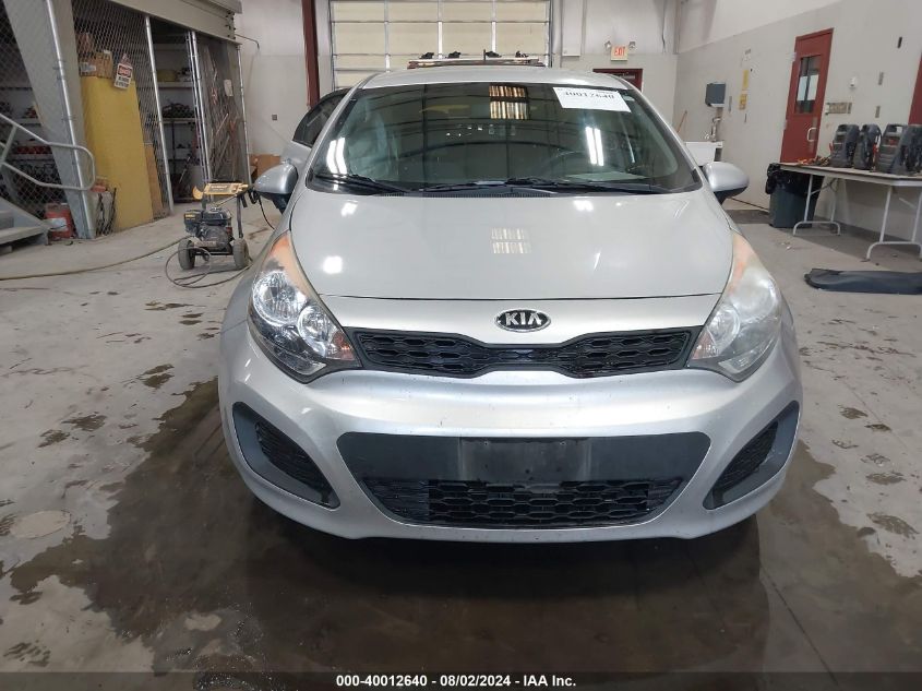 2015 Kia Rio Lx VIN: KNADM5A34F6514965 Lot: 40012640