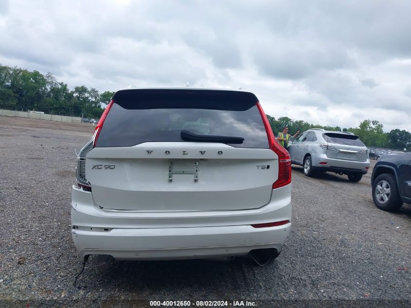 2020 Volvo Xc90 T5 Momentum 7 Passenger VIN: YV4102PKXL1584670 Lot: 40012650