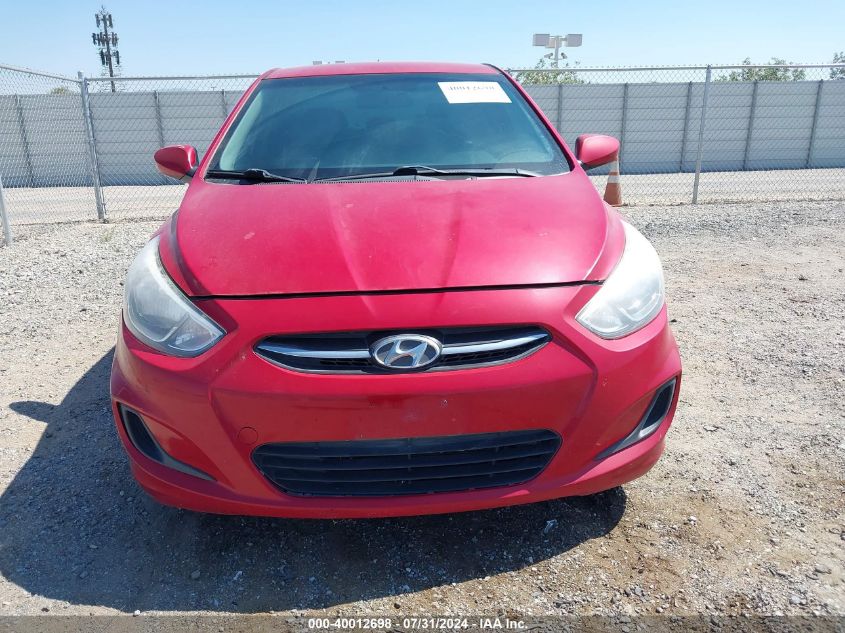 2015 Hyundai Accent Gls VIN: KMHCT4AE4FU920765 Lot: 40012698