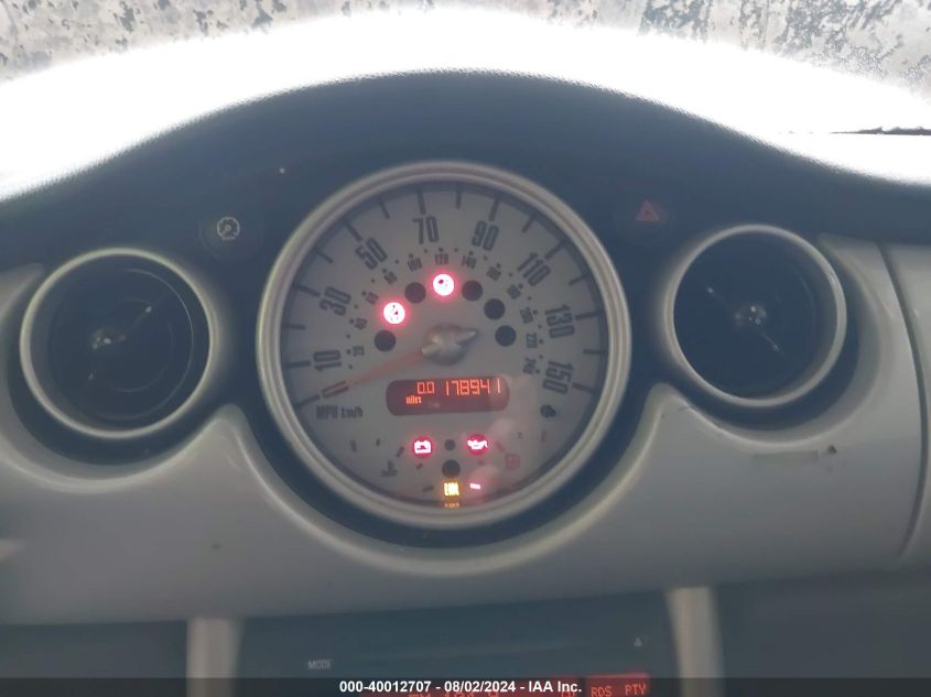 2003 Mini Cooper VIN: WMWRC33423TC41544 Lot: 40012707