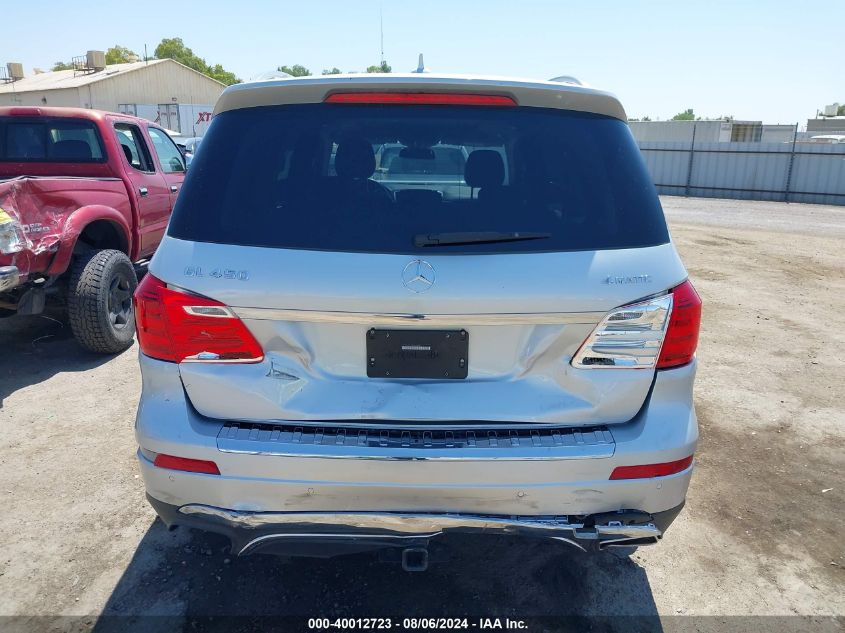 2016 Mercedes-Benz Gl 450 4Matic VIN: 4JGDF6EE3GA642168 Lot: 40012723