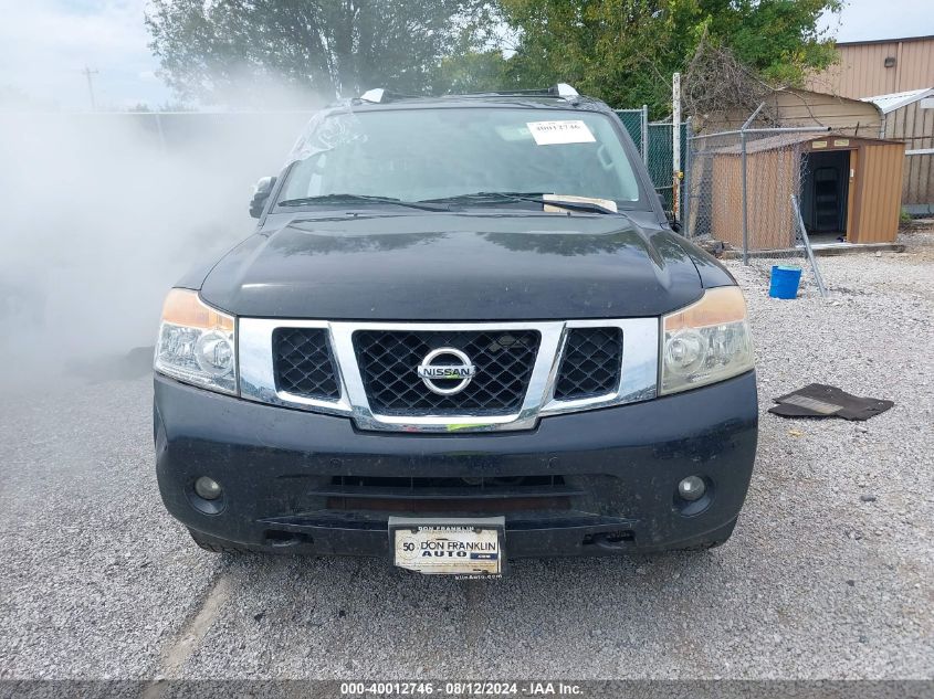 2015 Nissan Armada Platinum VIN: 5N1BA0NF3FN608444 Lot: 40012746