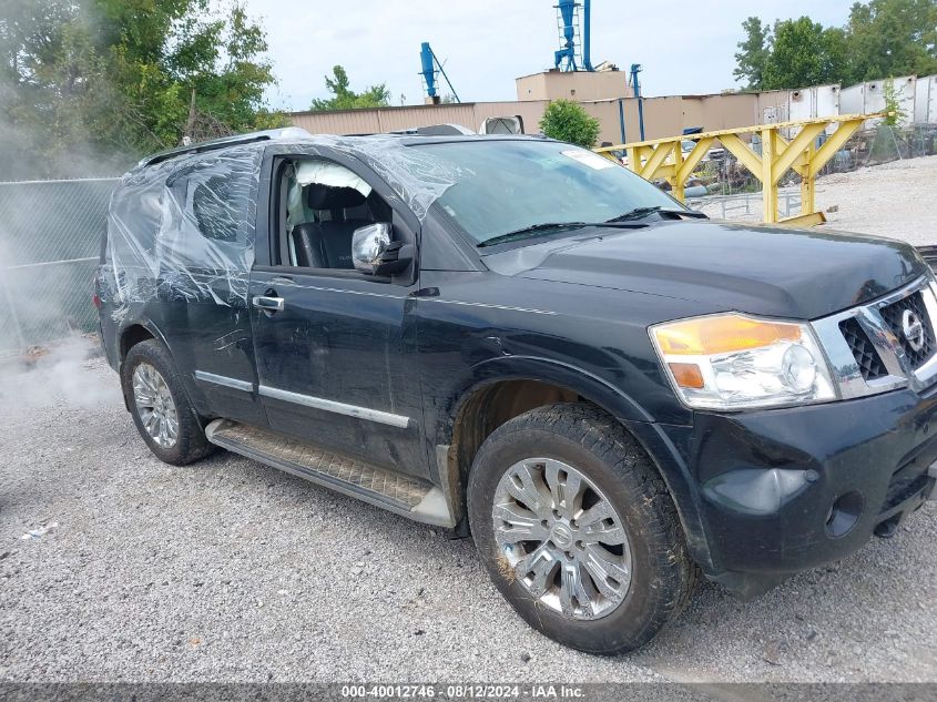 2015 Nissan Armada Platinum VIN: 5N1BA0NF3FN608444 Lot: 40012746