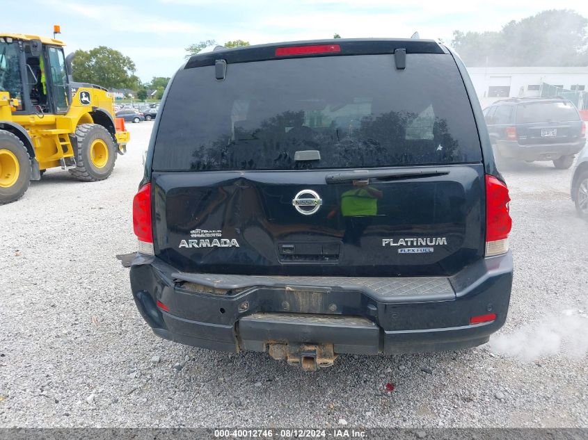 2015 Nissan Armada Platinum VIN: 5N1BA0NF3FN608444 Lot: 40012746