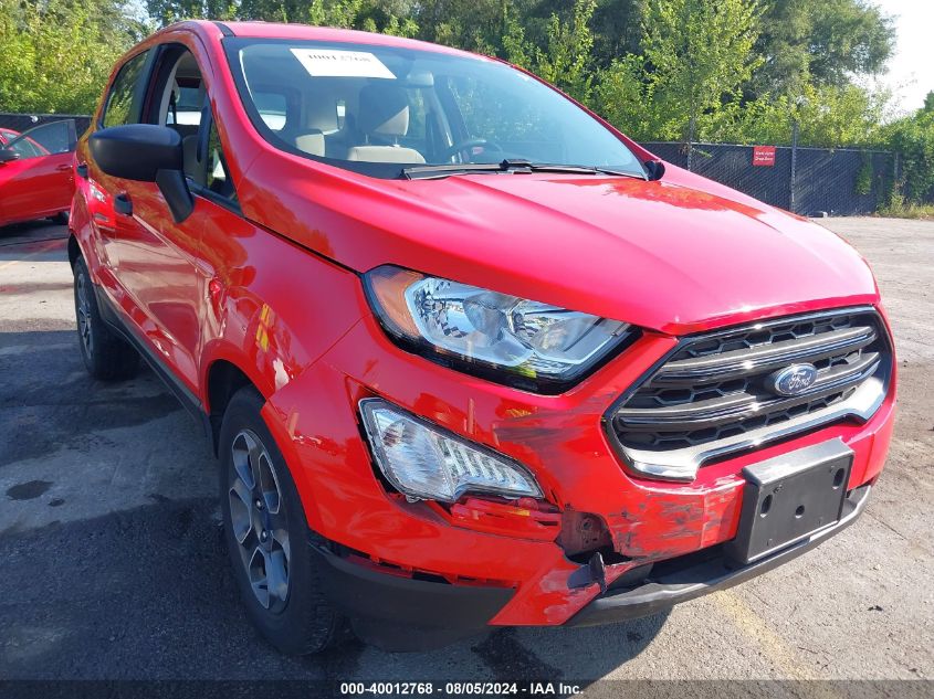 2021 Ford Ecosport S VIN: MAJ3S2FE6MC442149 Lot: 40012768