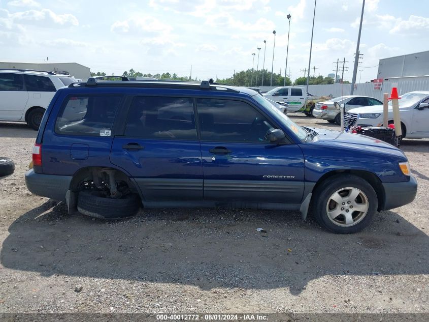 2002 Subaru Forester L VIN: JF1SF63552H747881 Lot: 40012772