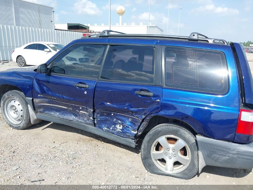 2002 Subaru Forester L VIN: JF1SF63552H747881 Lot: 40012772