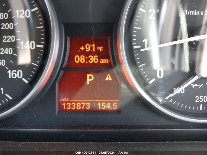 2011 BMW 328I I Sulev VIN: WBADW7C56BE544084 Lot: 40012791