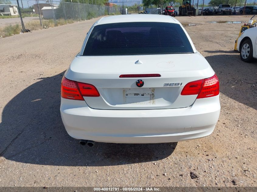 2011 BMW 328I I Sulev VIN: WBADW7C56BE544084 Lot: 40012791