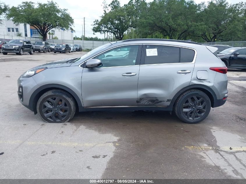 2020 Kia Sportage S VIN: KNDP6CAC6L7634111 Lot: 40012797