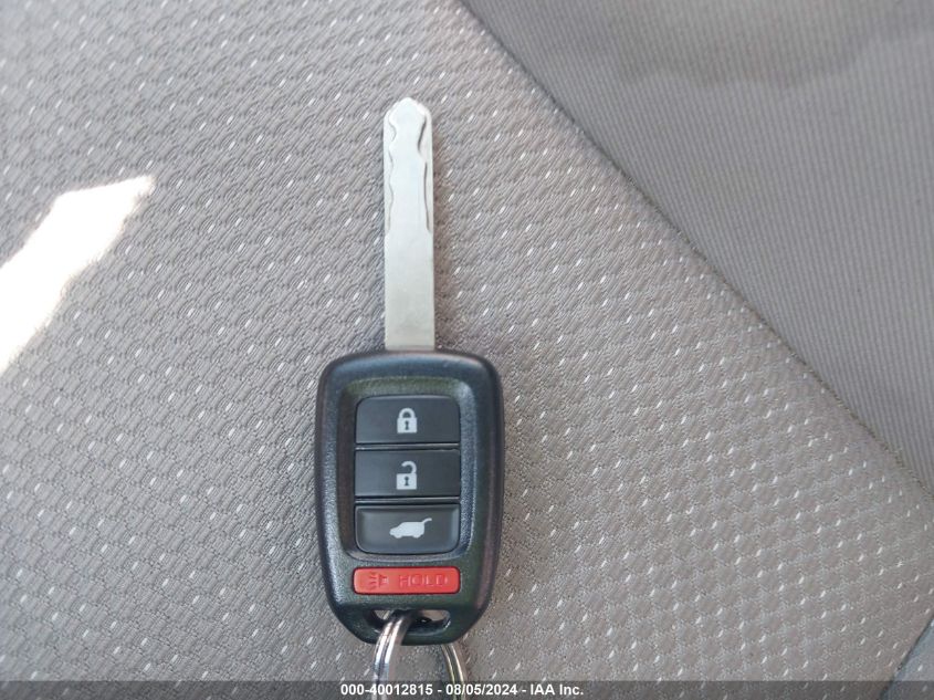 2016 Honda Hr-V Lx VIN: 3CZRU6H3XGM752044 Lot: 40012815