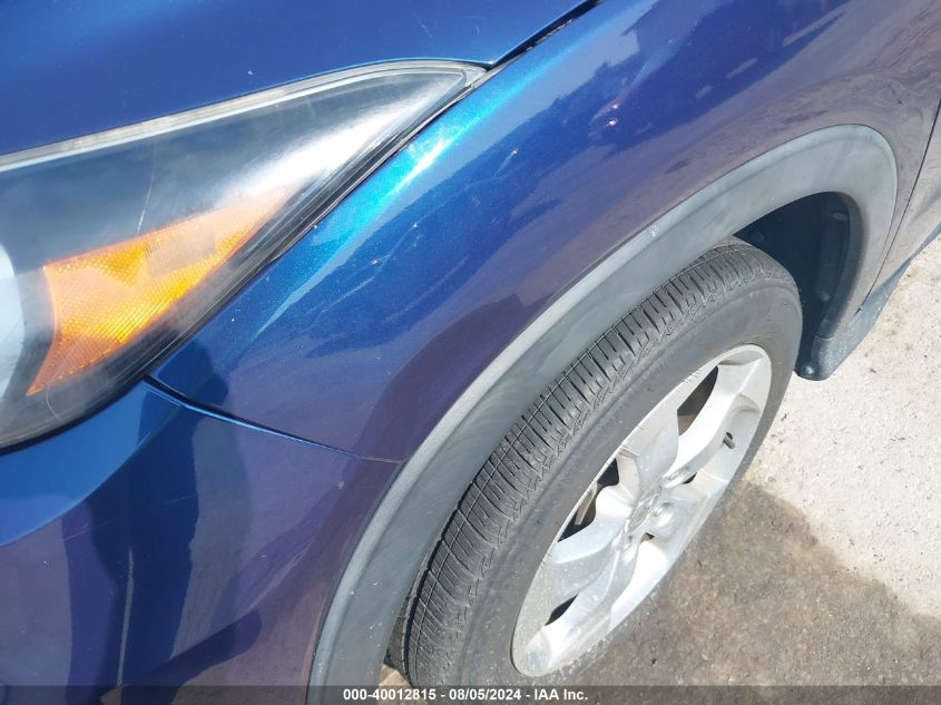 2016 Honda Hr-V Lx VIN: 3CZRU6H3XGM752044 Lot: 40012815