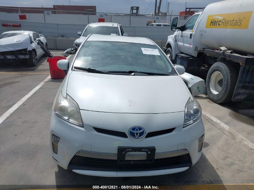 2013 Toyota Prius Plug-In VIN: JTDKN3DP4D3041741 Lot: 40012821