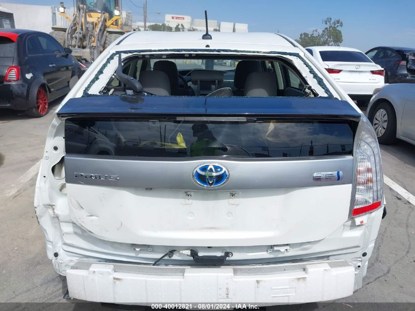 2013 Toyota Prius Plug-In VIN: JTDKN3DP4D3041741 Lot: 40012821