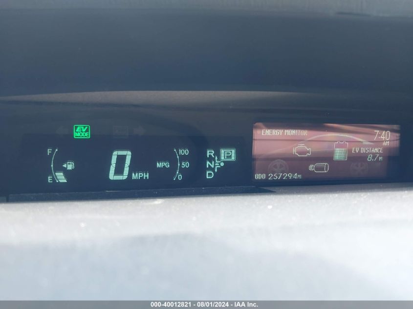 2013 Toyota Prius Plug-In VIN: JTDKN3DP4D3041741 Lot: 40012821