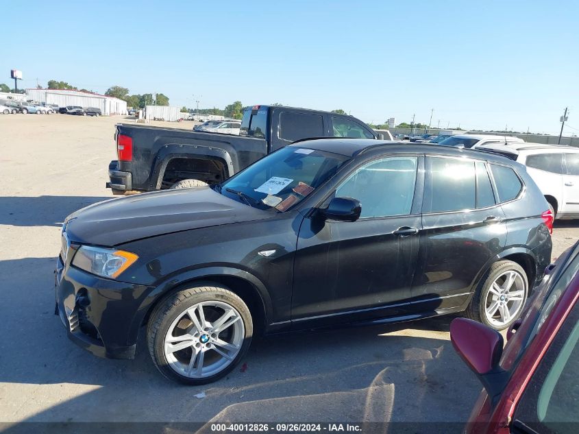 2014 BMW X3 xDrive28I VIN: 5UXWX9C51E0D19143 Lot: 40012826