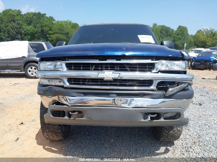 2002 Chevrolet Tahoe Ls VIN: 1GNEC13Z12R152565 Lot: 40012843