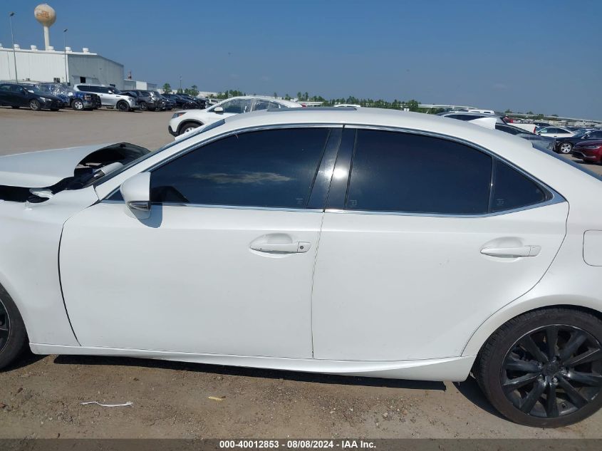 2015 Lexus Is 250 VIN: JTHBF1D21F5043734 Lot: 40012853