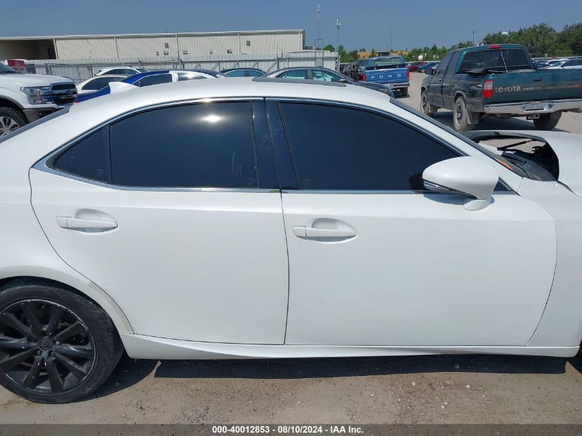 2015 Lexus Is 250 VIN: JTHBF1D21F5043734 Lot: 40012853