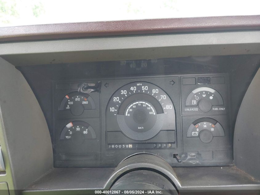 1990 GMC Sierra K1500 VIN: 1GTDK14Z9LE539850 Lot: 40012867