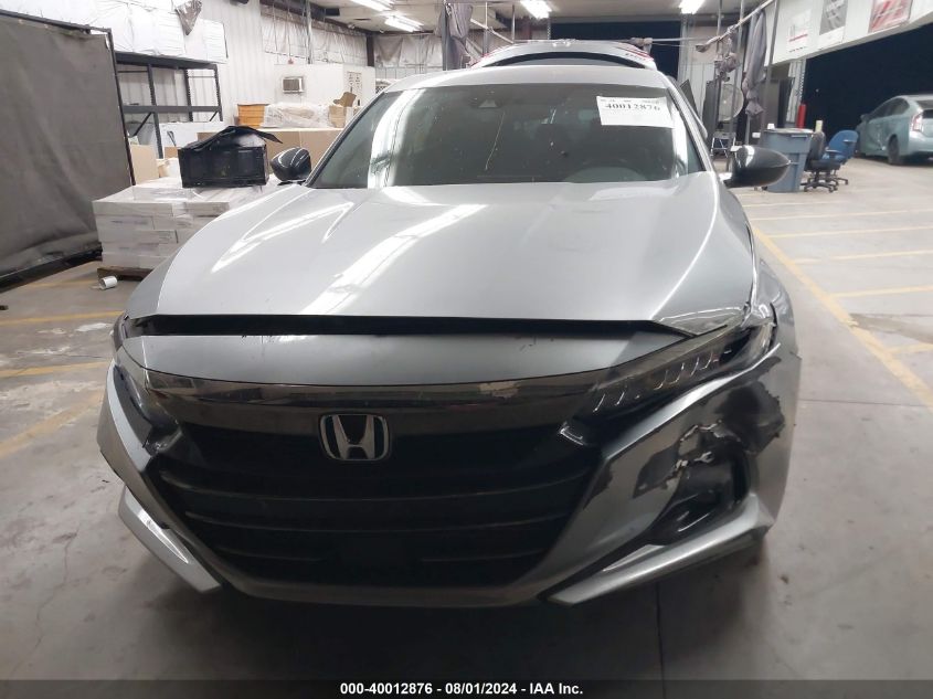 2022 Honda Accord Sport VIN: 1HGCV1F33NA060427 Lot: 40012876