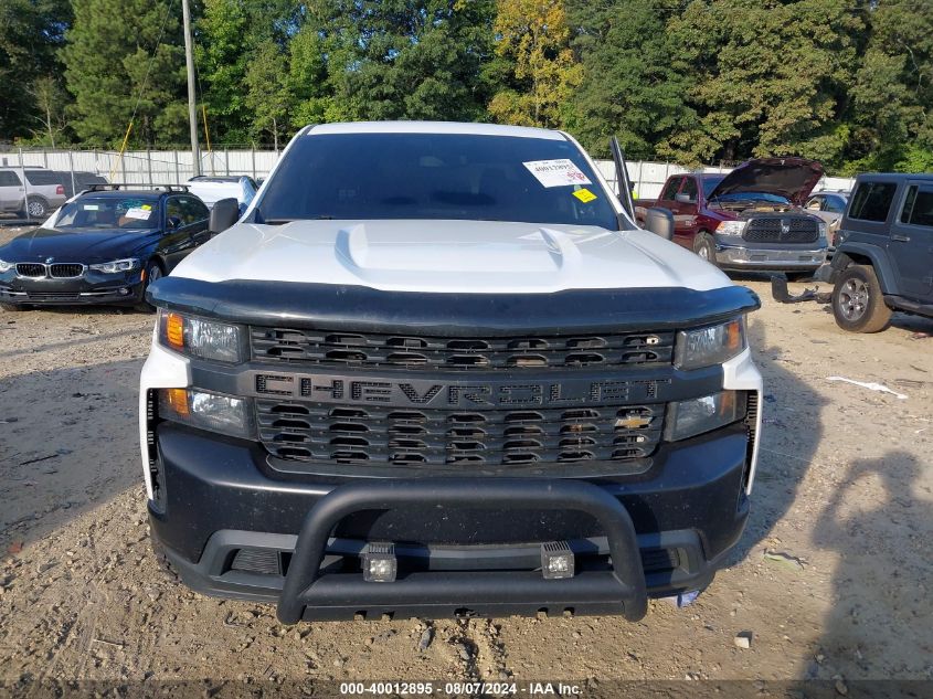 2021 Chevrolet Silverado 1500 2Wd Short Bed Wt VIN: 1GCPWAEF8MZ149810 Lot: 40012895