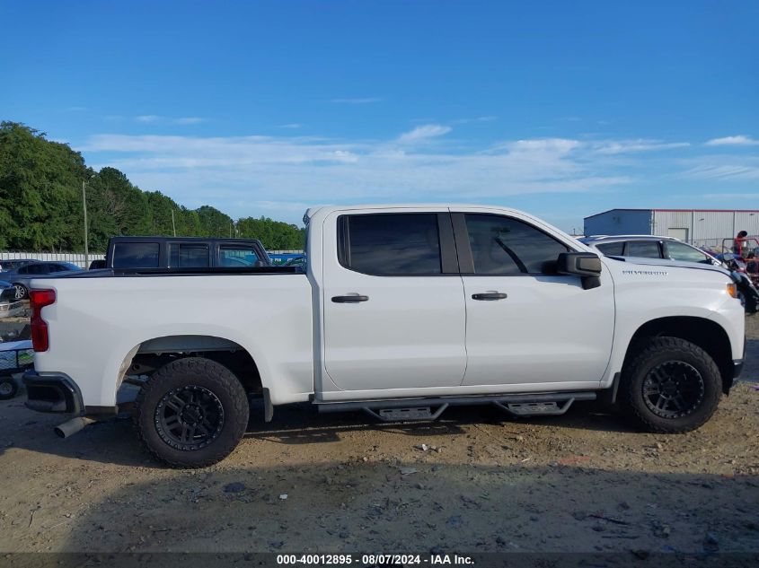 2021 Chevrolet Silverado 1500 2Wd Short Bed Wt VIN: 1GCPWAEF8MZ149810 Lot: 40012895