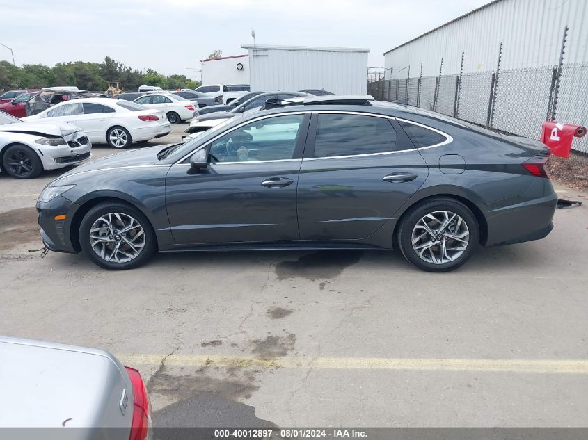 2023 Hyundai Sonata Sel VIN: KMHL14JA2PA270646 Lot: 40012897