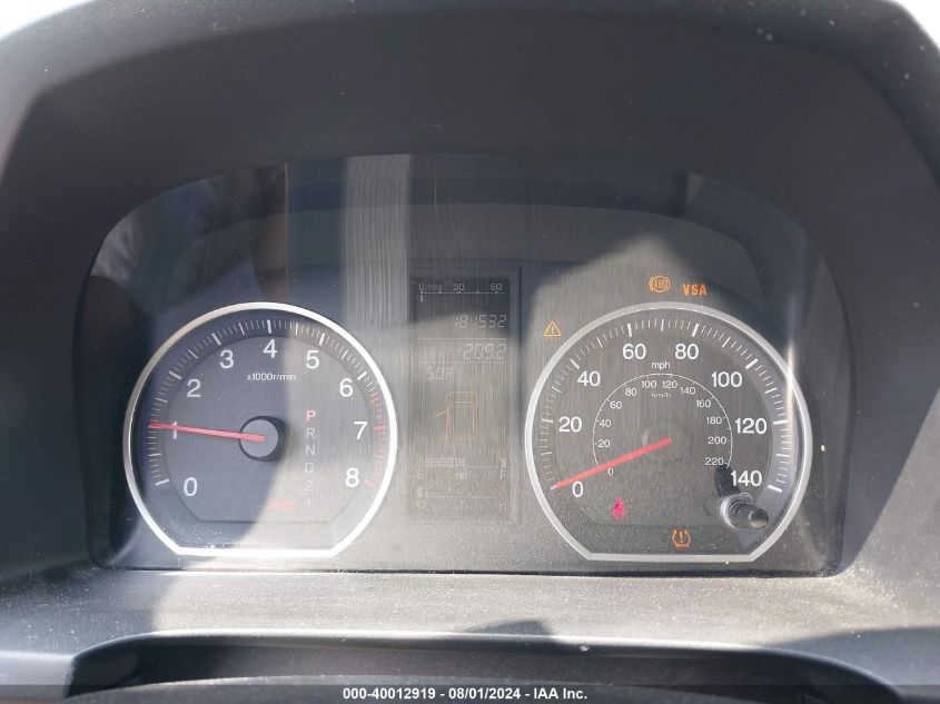 2009 Honda Cr-V Ex-L VIN: 5J6RE48729L038451 Lot: 40012919