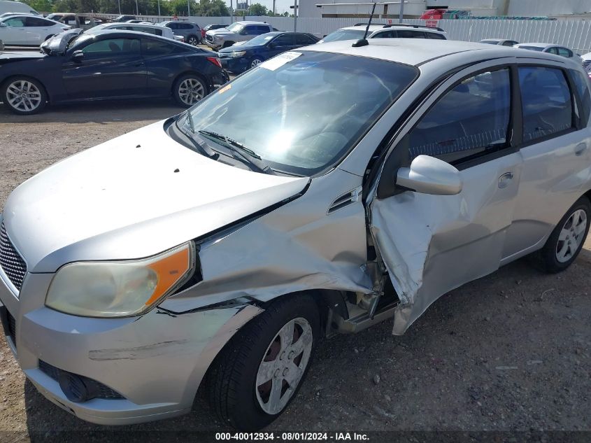 2009 Chevrolet Aveo Ls VIN: KL1TD66EX9B311676 Lot: 40012934