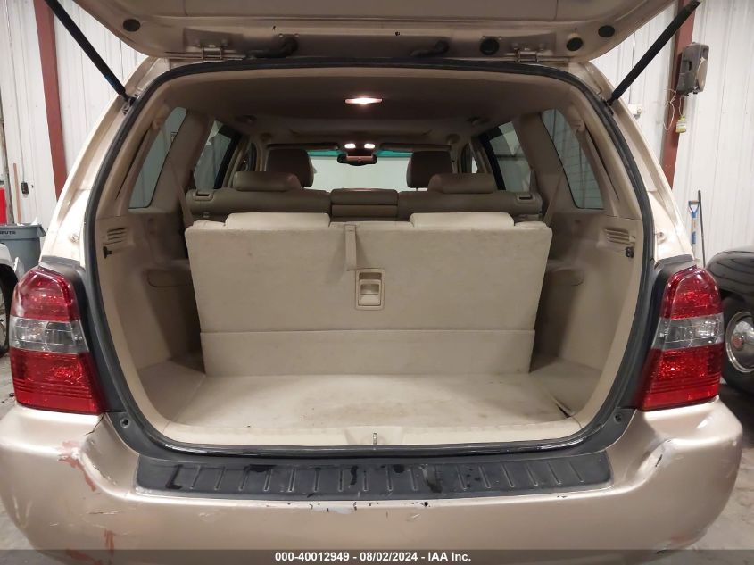 2004 Toyota Highlander Limited V6 VIN: JTEEP21A140049407 Lot: 40012949