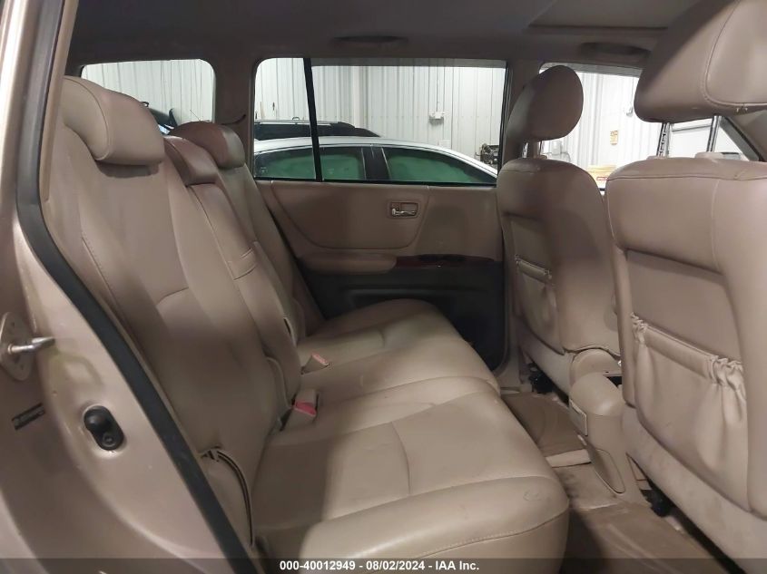 2004 Toyota Highlander Limited V6 VIN: JTEEP21A140049407 Lot: 40012949