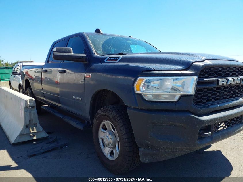 2020 Ram 3500 Tradesman 4X4 8' Box VIN: 3C63R3GJ6LG183592 Lot: 40012955