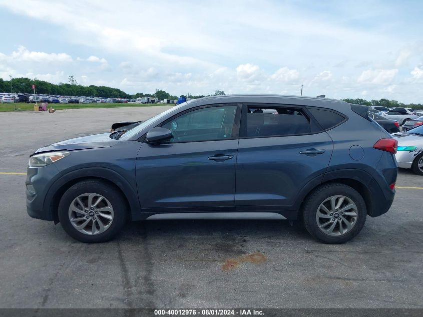 2018 Hyundai Tucson Sel VIN: KM8J33A49JU647789 Lot: 40012976
