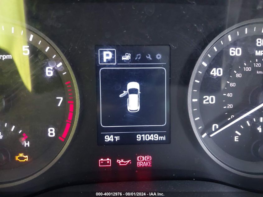 2018 Hyundai Tucson Sel VIN: KM8J33A49JU647789 Lot: 40012976