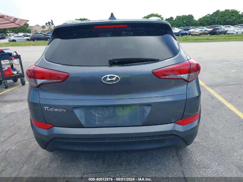 2018 Hyundai Tucson Sel VIN: KM8J33A49JU647789 Lot: 40012976