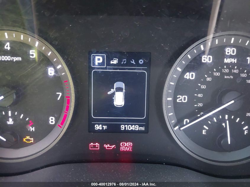 2018 Hyundai Tucson Sel VIN: KM8J33A49JU647789 Lot: 40012976