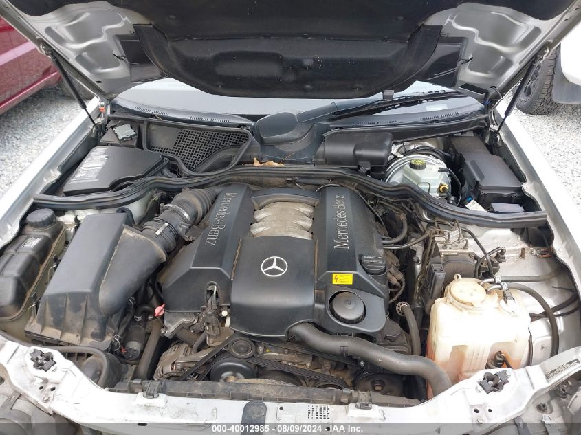 2001 Mercedes-Benz E 320 VIN: WDBJF65J61B206628 Lot: 40012985