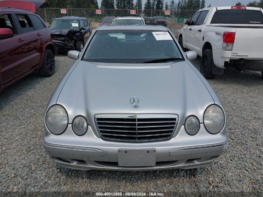 2001 Mercedes-Benz E 320 VIN: WDBJF65J61B206628 Lot: 40012985