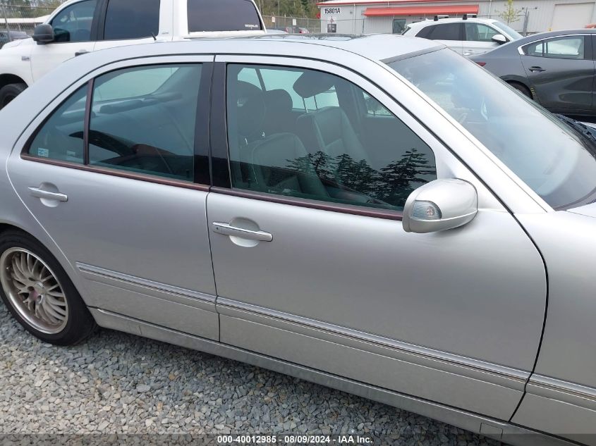 2001 Mercedes-Benz E 320 VIN: WDBJF65J61B206628 Lot: 40012985