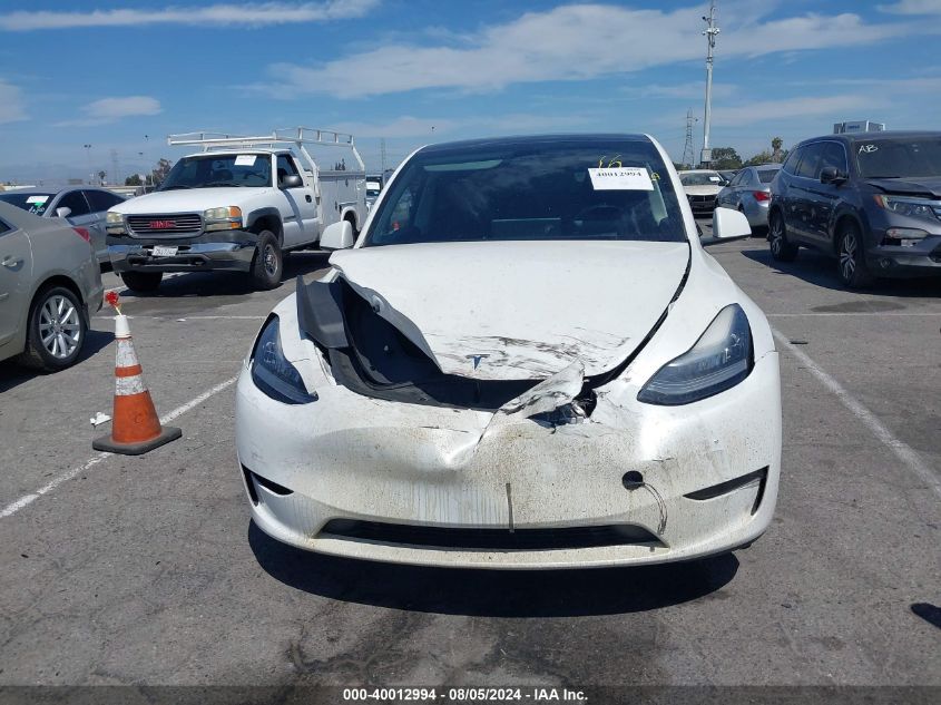 2021 Tesla Model Y Long Range Dual Motor All-Wheel Drive VIN: 5YJYGDEEXMF150246 Lot: 40012994