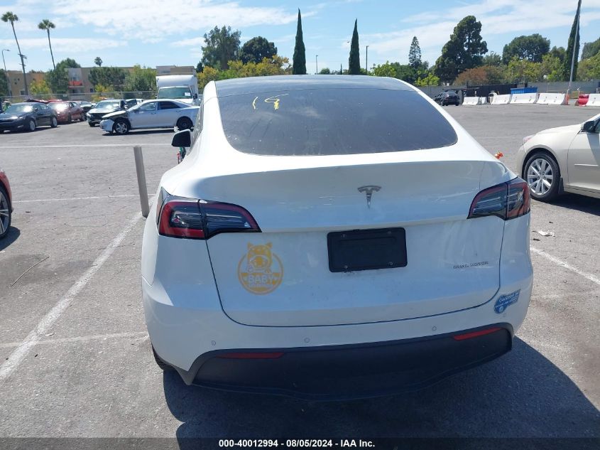 2021 Tesla Model Y Long Range Dual Motor All-Wheel Drive VIN: 5YJYGDEEXMF150246 Lot: 40012994