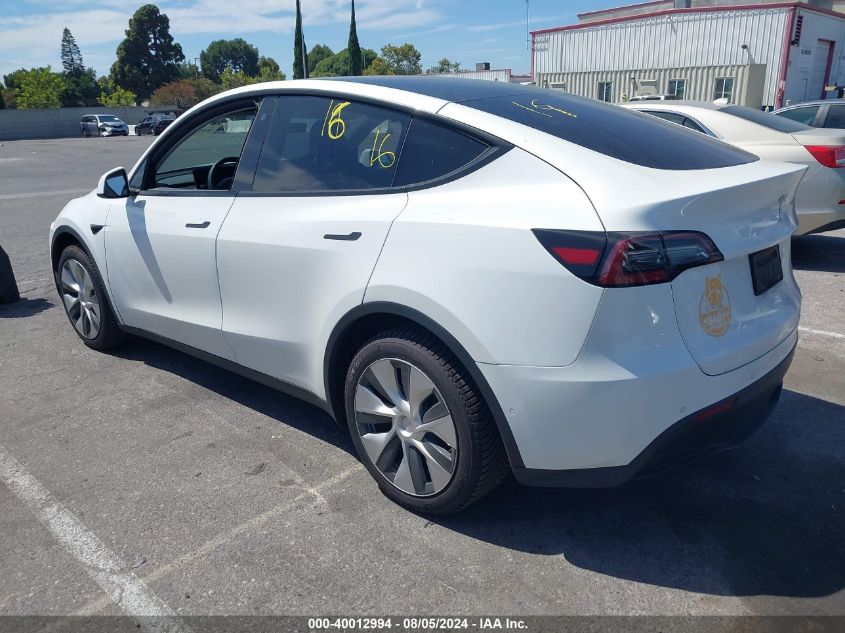 2021 TESLA MODEL Y LONG RANGE DUAL MOTOR ALL-WHEEL DRIVE - 5YJYGDEEXMF150246