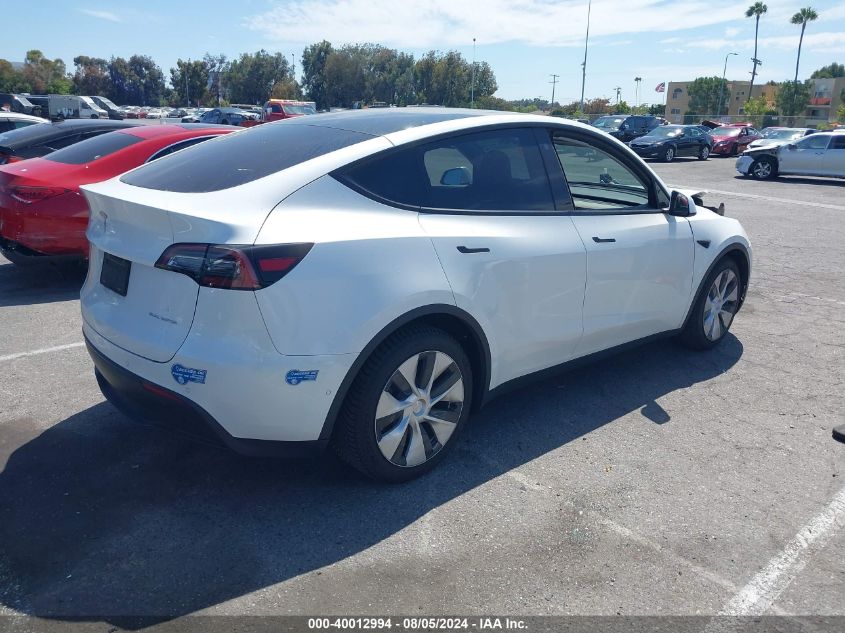 2021 TESLA MODEL Y LONG RANGE DUAL MOTOR ALL-WHEEL DRIVE - 5YJYGDEEXMF150246