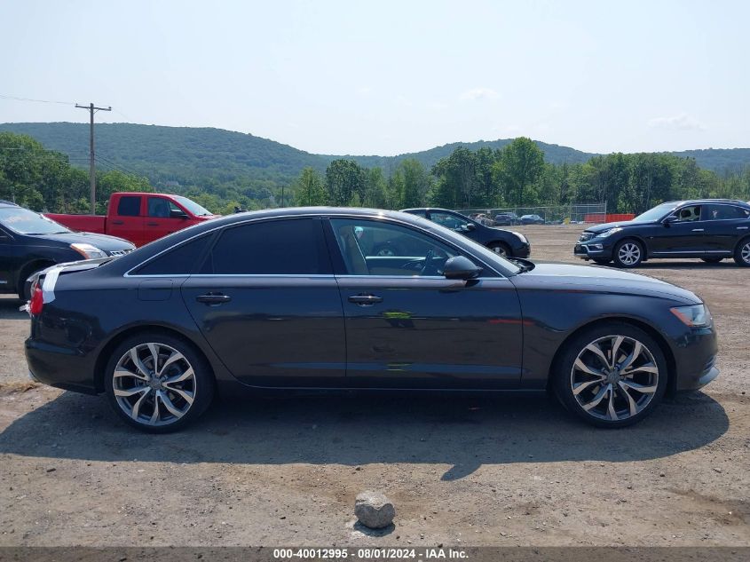 2013 Audi A6 2.0T Premium VIN: WAUGFAFC2DN043376 Lot: 40012995