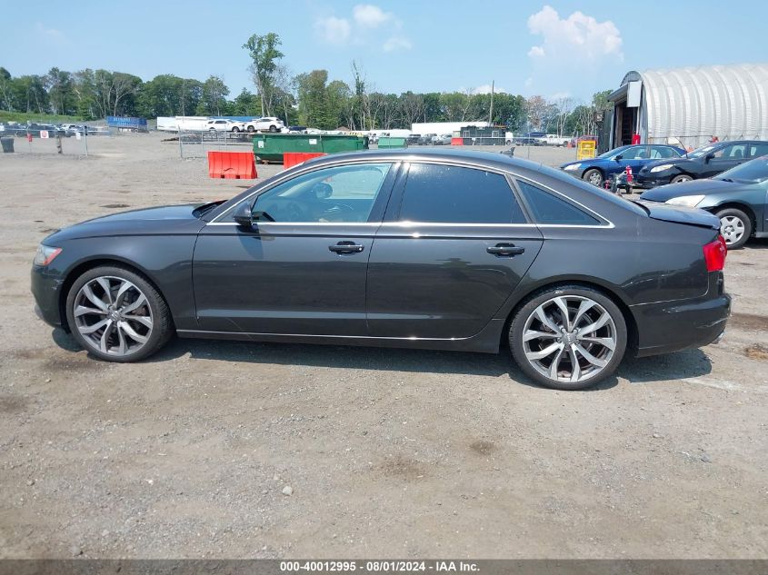 2013 AUDI A6 2.0T PREMIUM - WAUGFAFC2DN043376