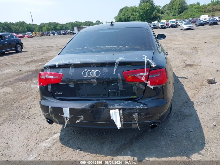 2013 Audi A6 2.0T Premium VIN: WAUGFAFC2DN043376 Lot: 40012995