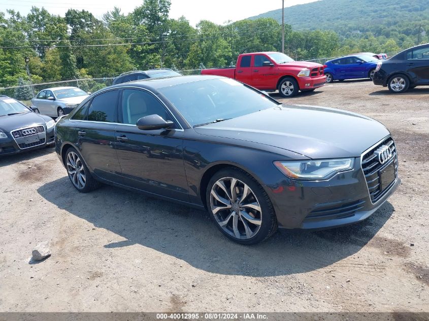 2013 Audi A6 2.0T Premium VIN: WAUGFAFC2DN043376 Lot: 40012995