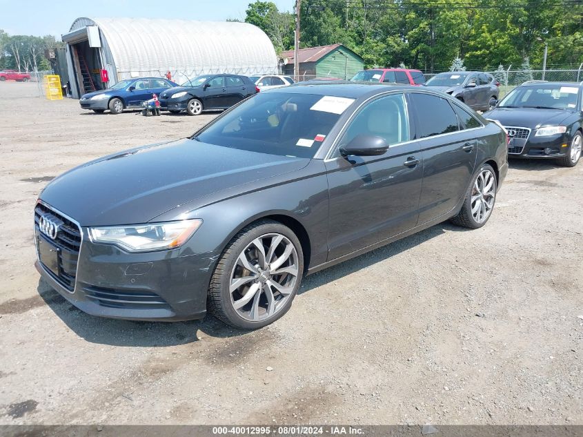 2013 Audi A6 2.0T Premium VIN: WAUGFAFC2DN043376 Lot: 40012995