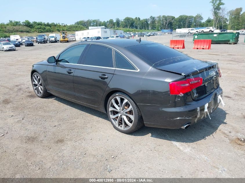 2013 AUDI A6 2.0T PREMIUM - WAUGFAFC2DN043376